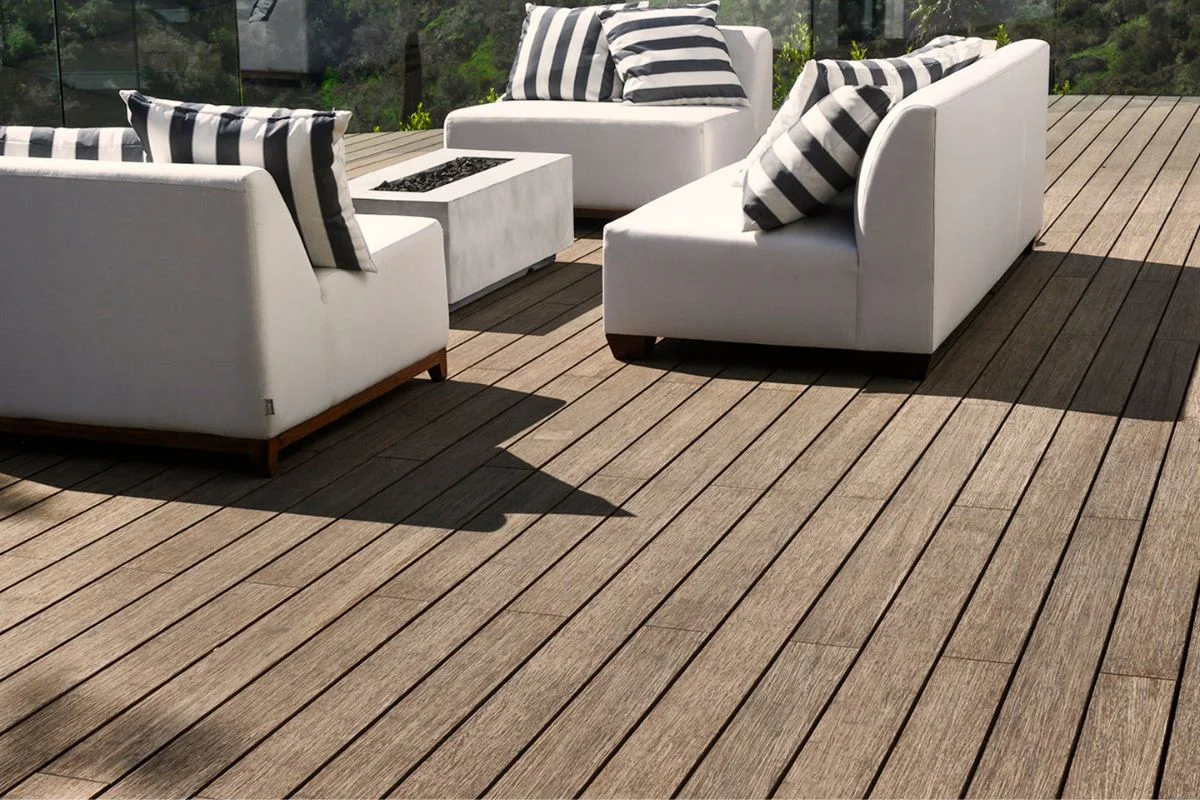 wooden deck flooring